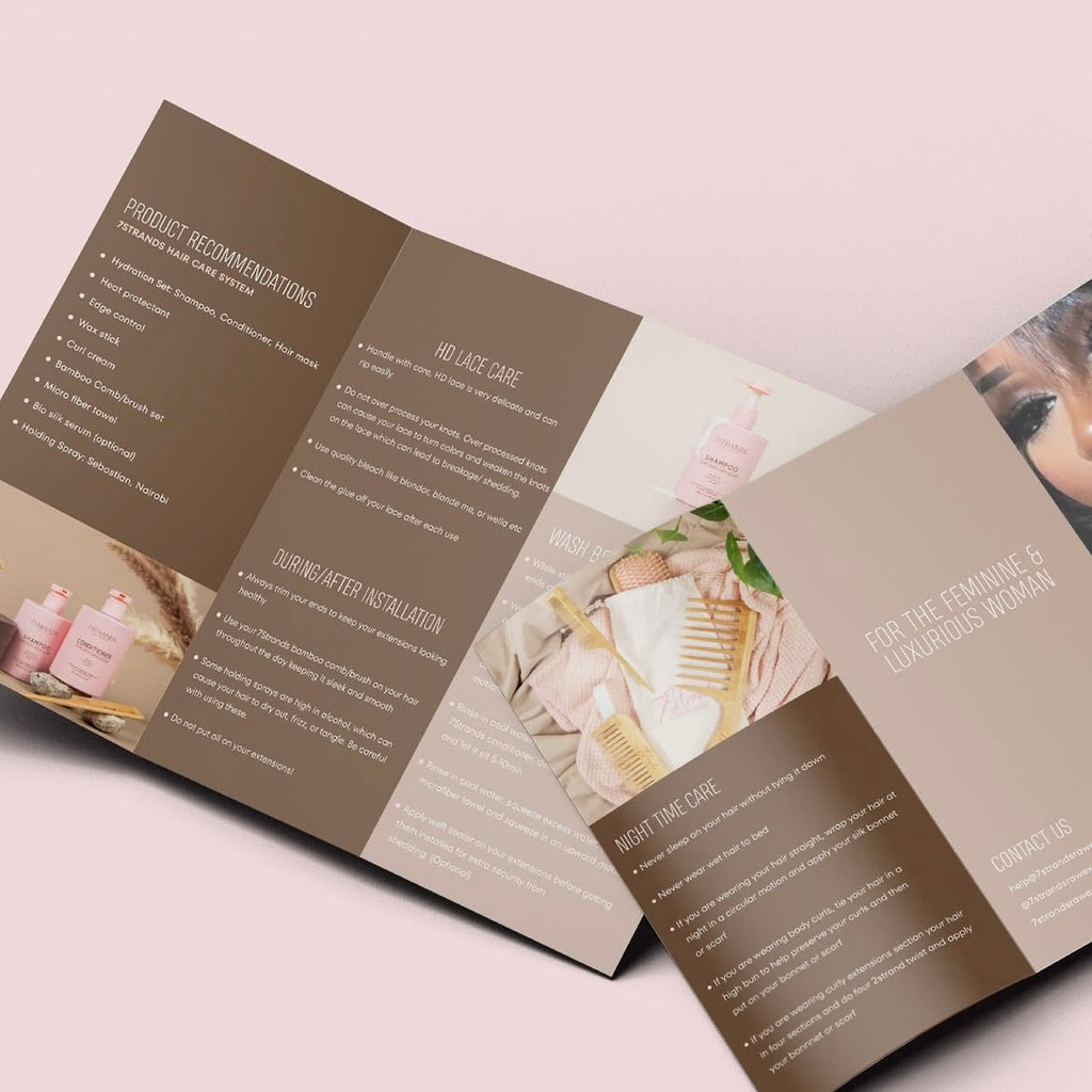 Tri-Fold Brochure Design