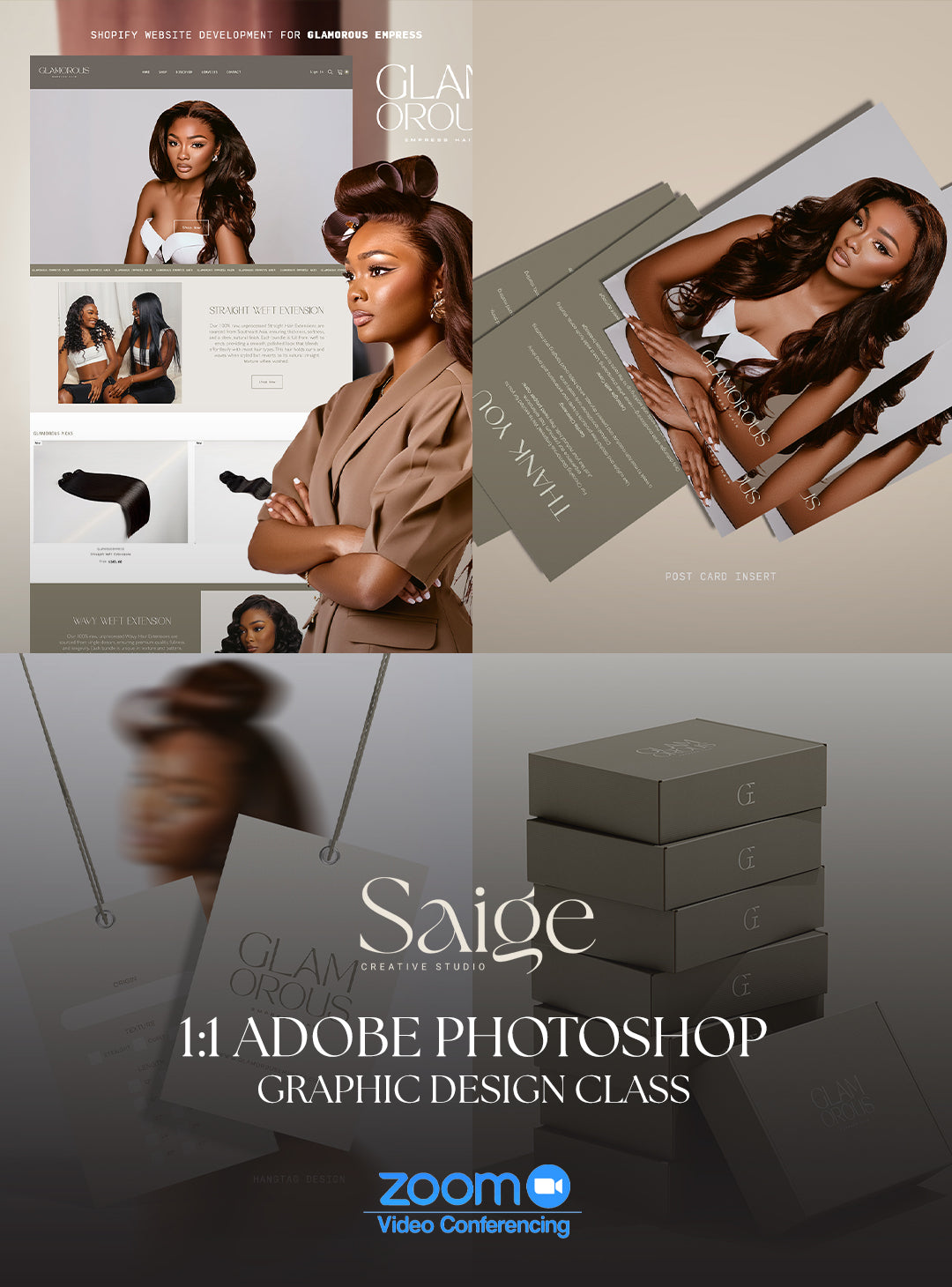 1:1 Adobe Photoshop Graphic Design Class