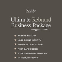 Load image into Gallery viewer, Ultimate Rebrand Business Package