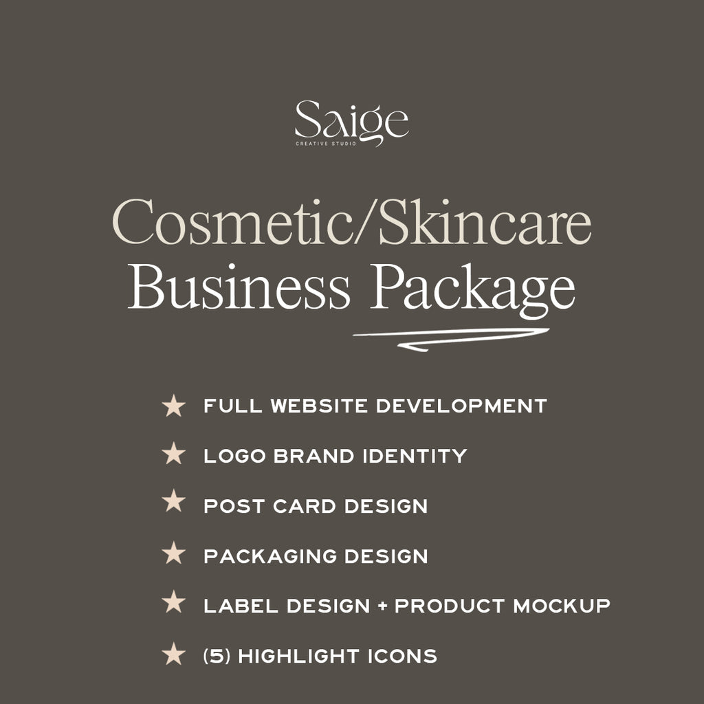 Cosmetic/SkinCare Business Package